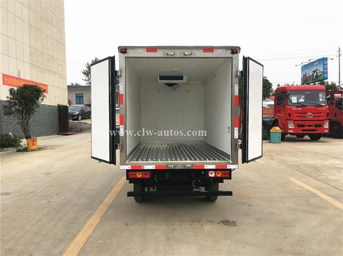 China Factory Foton Mini Light Duty Sea Food/Ice Cream Refrigerated Truck