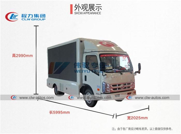 LED Display Truck P3 P4 P5 P6 Outdoor Dispalying Screen Truck Mobile Advertising for Phone Promotion Election Public Activity