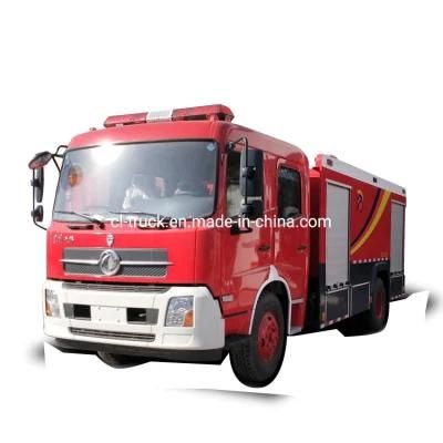 Factory Price Dongfeng 190HP Special Truck Water and Foam Tanker Rescue Vehicle Fire Engine Fire Extinguisher Vehicle Fire Fighting Pump Truck