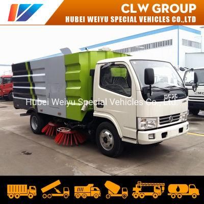 5.5cbm Dongfeng Road Sweep 5tons 4tons 6tons Sweep Truck with Diesel Famous Brand Deputy Engine