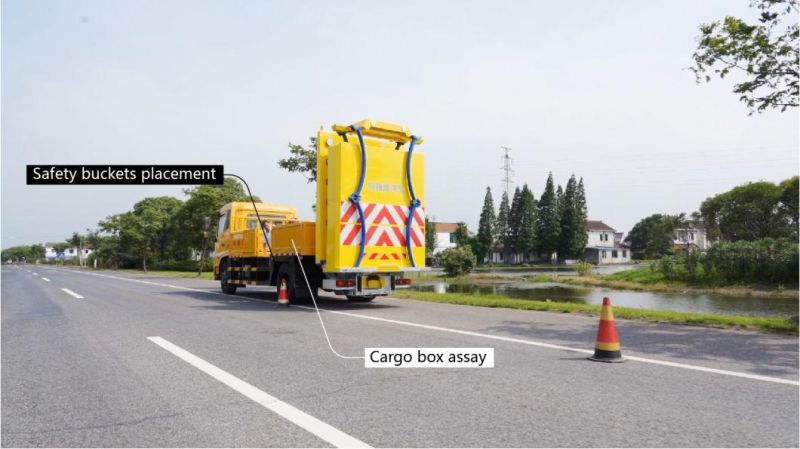 Df Customized Truck Mounted Attenuator (TMA) for Highway Anti-Collision with Warning Arrow