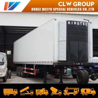 Themoking Carrier Refrigerator 40t 50t Refrigerated Freezer Box Trailer with Dongfeng Sinotruk HOWO Tractor Truck Head