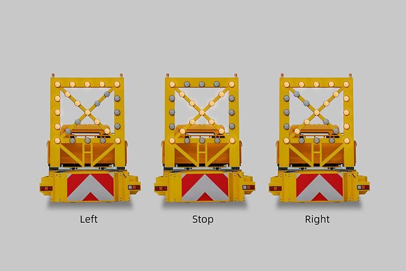 Df Customized Truck Mounted Attenuator (TMA) for Highway Anti-Collision with Warning Arrow