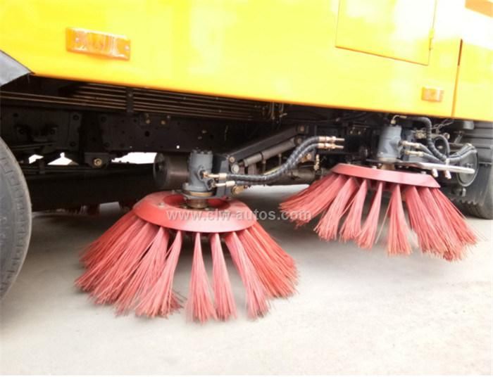 Isuzu 7cbm Diesel Road Sweeper and Vacuum Cleaner Truck for Dust Suction