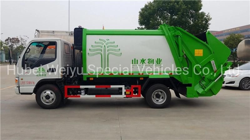 Dong Feng Tianjin 8-14cbm 8-14liters Compaction Refuse Collection Vehicle Garbage Truck