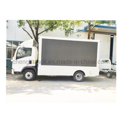 HOWO 4*2 P6 Good Quality Mini Full Color Mobile LED Advertising Truck Price for Sale