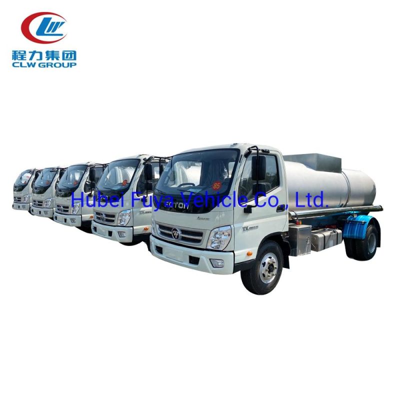 Japan Brand 4X2 Ss Drinking Water Truck with Spray Bar for Water Delivery and Spray