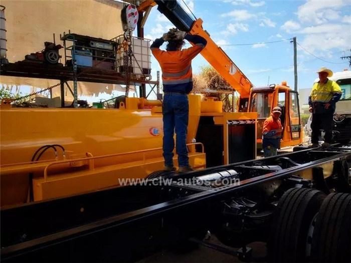 Customizing Upper Structure Superstructure High Steel Tank Tanker for Sewage Suction Truck