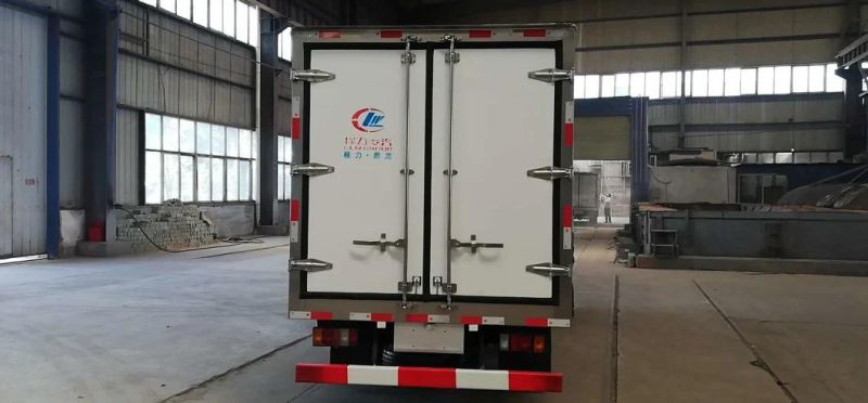 Minus 18 Degree Refrigerated Truck Fresh Fruit Freezer Van