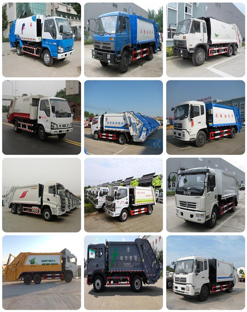 5000L-6000L Mini Refuse Waste Trash Compactor Trucks for Sale