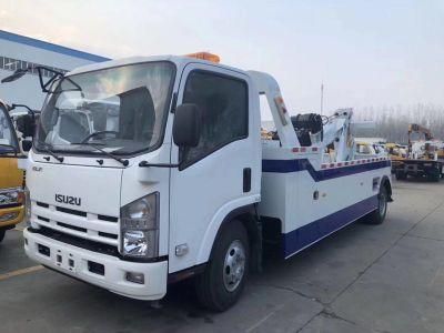 Japanese Brand 4X2 8tons Flatbed Tow Wrecker Truck