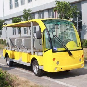 14 Seats Heavy Duty Electric Open Top Sightseeing Bus (DN-14)