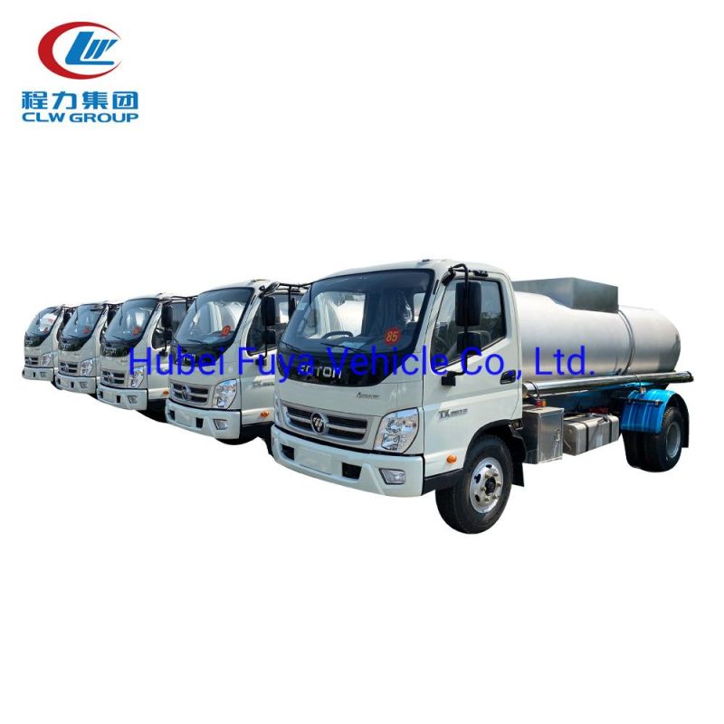 5000 Liters 8000 Liters 10 Tons Drinking Water Delivery Truck with Pump and Motor