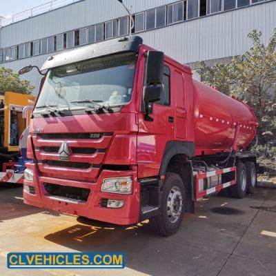 Sinotruk HOWO 6X4 20cbm Sewage Suction Vacuum Truck