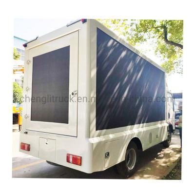 HOWO 4*2 P6 High Quality Light Duty Customized LED Advertising Screen Truck for Sale