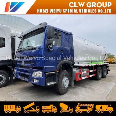 Sinotruk HOWO 6X4 371HP 15000liters Sewage Suction Truck Vacuum Sewer Suction Tanker Truck