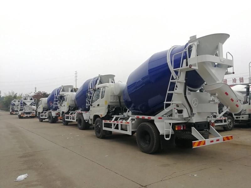 Good Price Dongfeng 4X2 Euro 4 Engine Concrete Mixer Truck 5m3 6m3