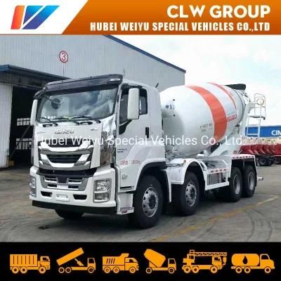 Isuzu Giga 8X4 Concrete Mixer Truck 15cbm 10cbm 12cbm Cement Mixer Truck