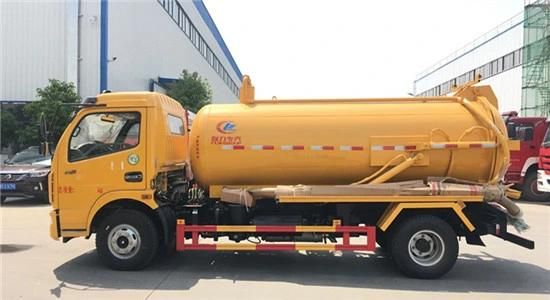 5ton Sewer Suction Scavenger Tank 5000L Septic Tank Truck for Sale