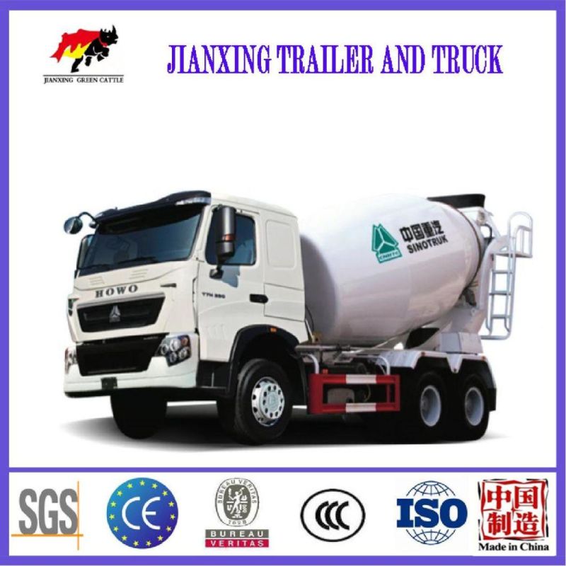 Chinese Machinery Sinotruk HOWO 6X4 Concrete Mixer Truck HOWO Mixing Mixer 10 Wheels 12 Cubic Concrete Mixing Truck