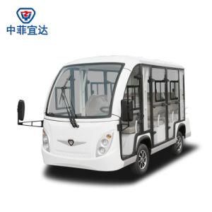 High Quality 8 Passenger 72V Electric Power Tourist Bus