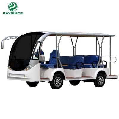 Electric Tourist Sightseeing Cart/Battery Operated Classic Car with 11 Seats