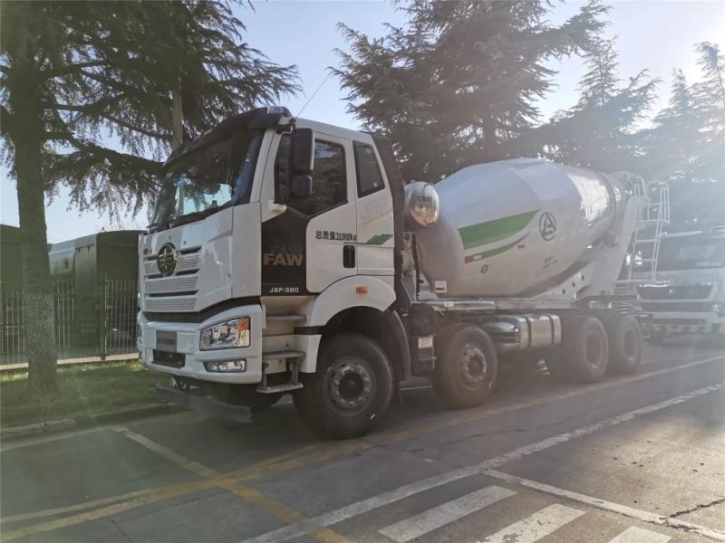 8*4 FAW Concrete Mixer Truck Cement Mixing Truck New Customized
