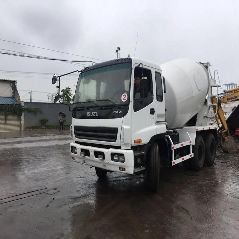 Construction Machine Cement Concrete Truck Used Isuzu Mixer Truck