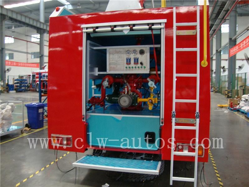 Sinotruk HOWO 4X2 6cbm 6000liters Fire Fighting Truck with Foam Water Tank
