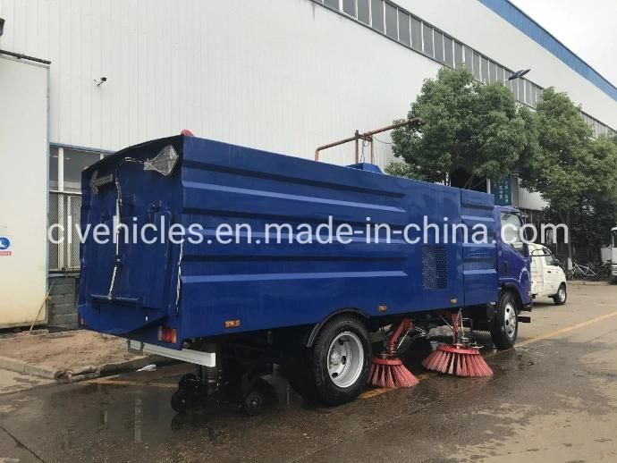 ISUZU 4x2 190hp Road Maintenance Truck with 4 Sweeper