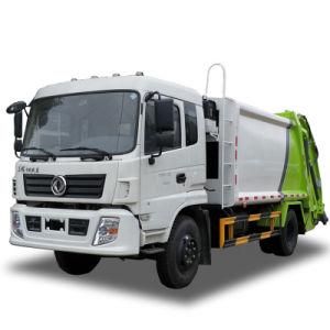 Garbage Truck Manufacturer 4X2 6 Wheel Rhd 10 Cubic Meters Compressed Garbage Truck
