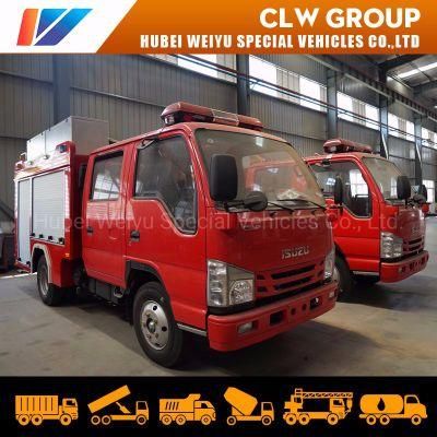 China 4X2 Light Duty Isuzu 2tons 3ons Foam Fire Fighting Truck