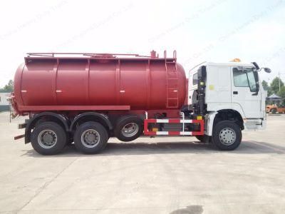 Sinotruk HOWO 6X4 336HP 16000 Liters Sewage Suction Truck