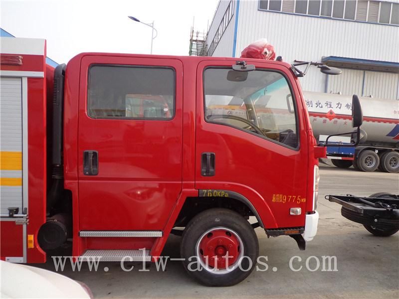 Isuzu 600p Elf 3cbm Water and Foam Tank Firefighter Truck Fire Rescue Trucks