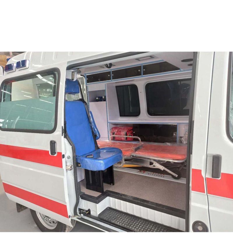 911 Or120 Jmc High Speed Mobile Hospital ICU Emergency Intensive Care First Aid Ambulance Low Price