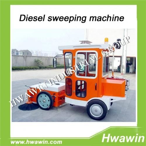 Diesel Engine Road Sweeper Car for City Road