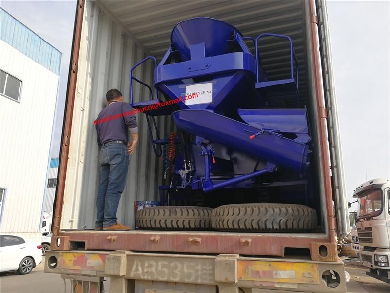 Chengli Brand Cheapest Price Small 3m3 3000liters Concrete Mixer Trailer for Sale