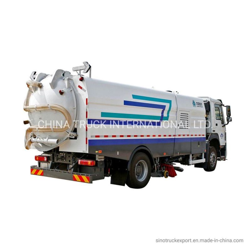 Original Sinotruk New and Used Vehicles High Pressure Vacuum Street Cleaning Truck/Road Washing/Street/Road Sweeper Truck for Africa