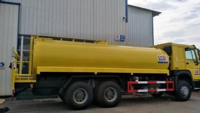 HOWO 6X4 20000liter Spraying Water Tanker Truck for Sale