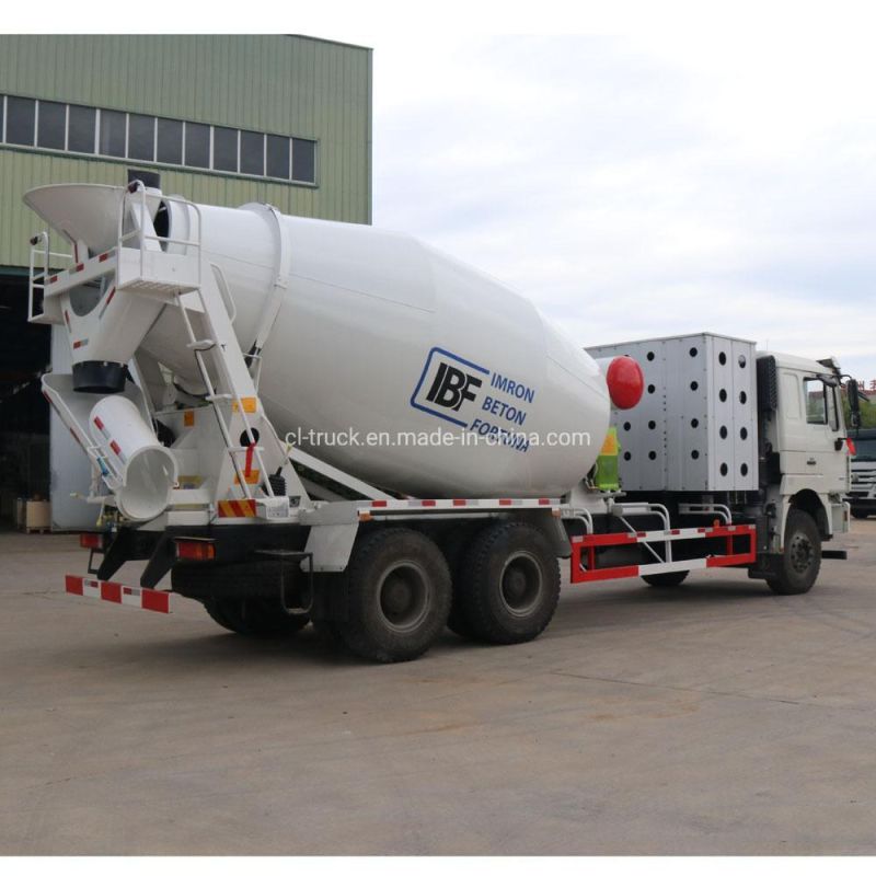 Shacman F3000 CNG 10 Cubic Meter Concrete Mixer Truck
