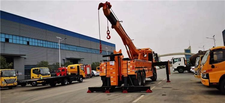 25-30 Ton Shacman 360 Degree Rotator Recovery Truck for Sale