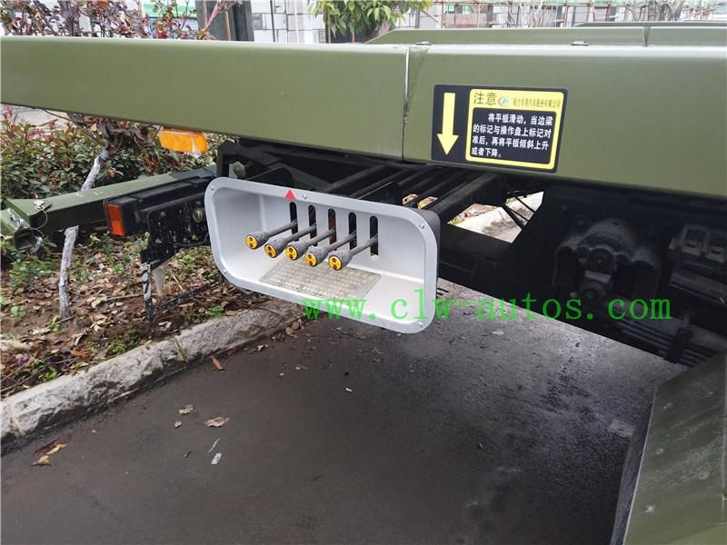 Dongfeng Tianjin 140HP 5-7tons Flatbed Wrecker Truck 4X2 Towing and Recovery Truck