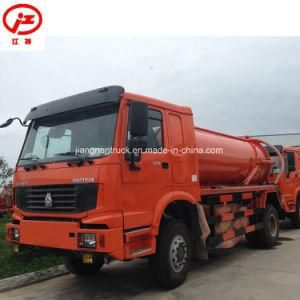 HOWO 4 X 4 off-Road Vacuum Suction Tank Truck