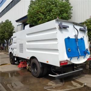 5000-7000 Liters Dongfeng 6 Wheelers Road Sweeping Vehicle Manufacturer