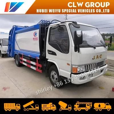 JAC Isuzu 8cbm 6tons Municipal Waste Compactor Collection Truck Garbage Refuse Compactor Truck