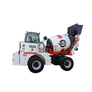 Bst3200 Engine Self Loading Mixer Truck for Sale