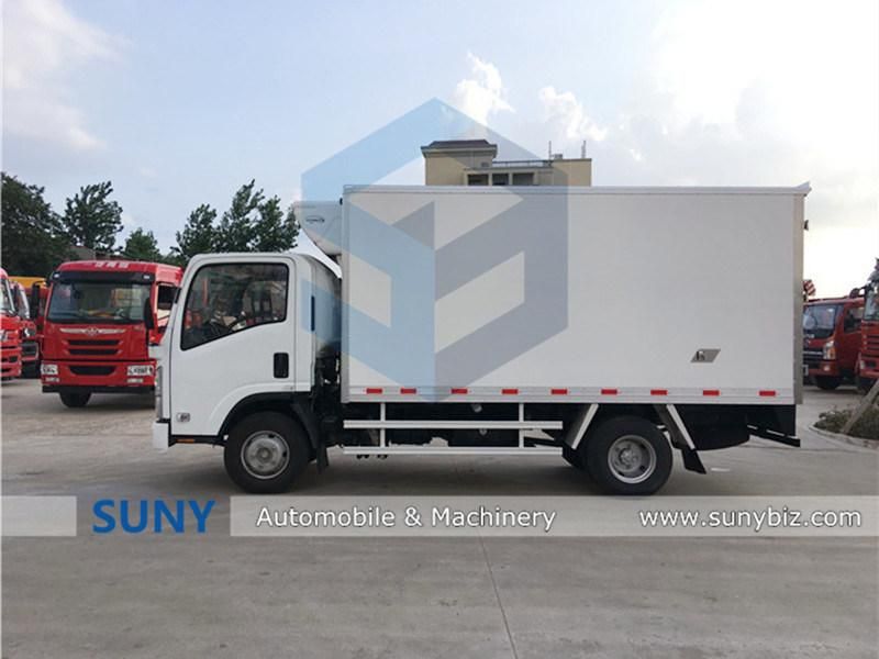Isuzu Kv600 5t Fish Seafood Vegetable Food Transport Cooling Van Truck