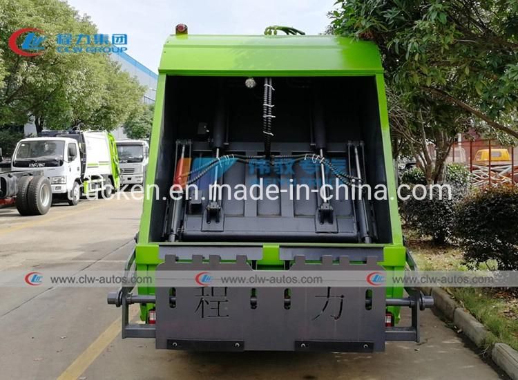 China Dongfeng 4X2 4m3 5m3 Compactor Garbage/Refuse/Rubbish/Waste Collection Truck