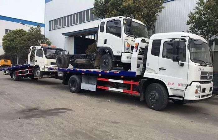 Dongfeng 4tons 6tons Breakdown Wrecker Truck Heavy Duty Road Recovery