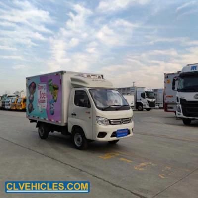 2-3 Ton Foton Freezer Lorry Van Truck Reefer Cooler Fridge Refrigerated Trcuk